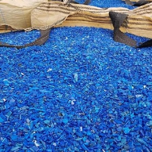 HDPE Reciclado Azul de Grado Industrial, Alta Resistencia a Químicos/Desgaste, Residuos de Tambor, Flocos/Gránulos a Granel Empacados - Product Image 5