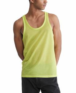 Camiseta sin Mangas Transpirable de Malla para Hombre, Estilo Hip Hop, para Gimnasio, Secado Rápido, Ecológica, para Fitness - Product Image 2