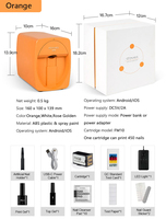 Nouvelle imprimante d'ongles 3d Art Machine prix imprimante Portable automatique ongles bricolage Mobile Art Machine d'impression d'ongles
