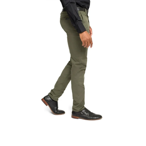 Pantalones Chinos para Hombre a Precio de Fábrica, Corte Ajustado, Elásticos, Casuales, de Algodón, Talla Grande, Rectos, Gruesos, con Logotipo Personalizado, para Oficina - Product Image 2