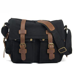 Bolso de cuero para cámara SLR con forro impermeable para fotografía informal de un solo hombro, bandolera para cámara réflex, 2017 - Product Image 1