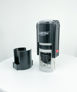 แสตมป์ธุรกิจทรงกลมขนาด20มม. พร้อมหมวก - Product Image 4