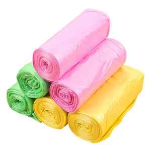 ถุงช้อปปิ้งพลาสติกใสแบบแบนผลิตในม้วนถุงบรรจุภัณฑ์แบบ HDPE/LDPE สำหรับซูเปอร์มาร์เก็ต - Product Image 1