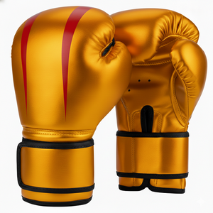 Gants de boxe JANNAT SPORTS de haute qualité, logo personnalisé imprimé, cuir PU, 12 oz, poignées légères, antidérapantes, noirs - Product Image 5