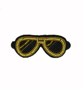 Broche de silla SAFARI bordado a mano y broche de moda con cuentas de alambre de lingotes - Product Image 4