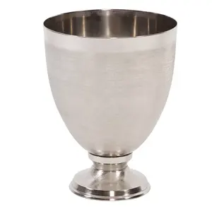 Jarrón de Flores Artístico de Hierro de Lujo para Decoración del Hogar, Diseño Costero, Ecológico, Hecho a Mano por Zahid Exports - Product Image 1