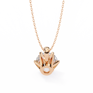 Pendentif en or 18 carats avec diamant cultivé en laboratoire pour femmes - Product Image 3