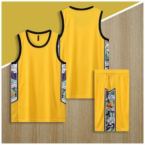 Nouveau Style basket-ball uniforme respirant hommes basket-ball ensembles formation basket-ball uniforme maillot uniforme - Product Image 4