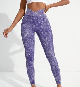 Leggings de yoga d'hiver pour femmes avec taille-Tissu respirant en coton/bambou pour la gym et la course à pied - Product Image 4