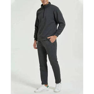 2024/2025 Custom Logo Winter <b>Sherpa</b> <b>Fleece</b> Jacket for <b>Men</b> Thick Loose Teddy <b>Fleece</b> Stand Collar Canvas Half Zip New Coated - Product Image 3