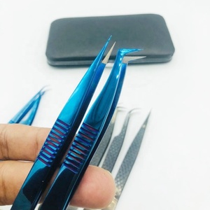 แหนบต่อขนตาแม่นยำ2025ปลายไฟเบอร์ที่ยั่งยืนสำหรับการปลูกถ่ายขนตาเครื่องมือผ่าตัดส่วนตัว - Product Image 5