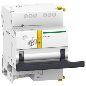 Telecomando Ausiliario SCHNEIDER ELECTRIC A9C70112 Acti 9 RCA per Interruttori Automatici IC60 1P-1PN-2P - Product Image 1
