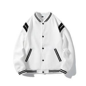 High Quality Custom Logo Embroidery <b>Baseball</b> <b>Jacket</b> Sports Loose VARSITY <b>JACKET</b> for <b>Men</b> Quality Design Bomber <b>Jacket</b> <b>Men's</b> 2025 - Product Image 3