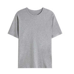 Camisetas Personalizadas para Hombre al por Mayor de Alta Calidad 2025, Tejido de Poliéster/Algodón Transpirable y Ecológico con Logotipo Personalizado - Product Image 1