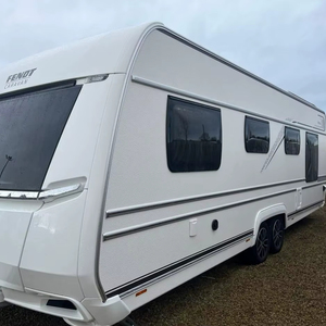 รถบ้านเคลื่อนที่น้ำหนักเบา สแตนเลสกันน้ำ สภาพใช้งานมาแล้ว ทันสมัย สำหรับ 6 คน เคลื่อนย้ายง่าย พร้อมใช้งาน - Product Image 1