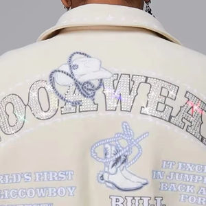 Fabricante personalizado de alta calidad bordado de cuero mangas Letterman Varsity chaquetas para hombres Varsity chaquetas personalizadas para hombres - Product Image 6