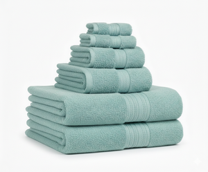 Colección de Toallas de Baño Decorativas de Lujo, Toallas de Algodón Puro de Gran Peso y Sin Torsión, Juego de Baño Grande Resistente a la Decoloración - Product Image 2