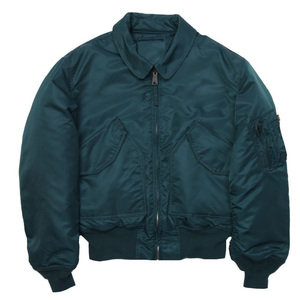 Veste décontractée coupe-vent automne-hiver personnalisée 2025 pour hommes, manteau à manches longues, bombardier d'automne avec décoration brodée, traitement brut - Product Image 1
