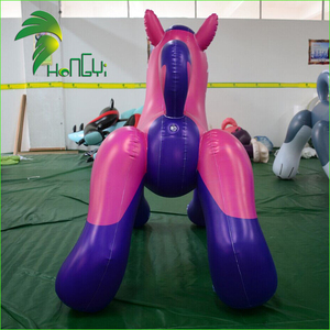Muñeco Inflable de <span class=keywords><strong>Anime</strong></span>, Perro, Animal, Globo de Perro, Cachorro Inflable, Costuras de Colores, Husky Inflable, Juguete Inflable para Exhibición - Product Image 6