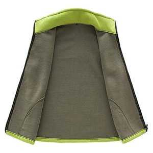 Gilet double face en velours côtelé pour homme 2026 – Veste sans manches décontractée d'extérieur automne-hiver, chaude, zippée, écologique et coupe-vent - Product Image 4