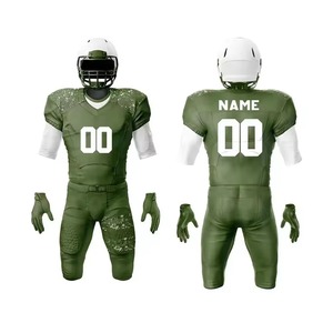 Uniforme de Fútbol Americano con Logotipo Personalizado, Último Diseño, Transpirable, Material Suave de Alta Calidad - Product Image 6