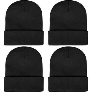 Streetwear Fashion Custom Design Unisex Winter Warm Waterproof 100% <b>Wool</b> Knitted <b>Beanie</b> <b>Hat</b> with 3D Embroidery OEM Service - Product Image 2