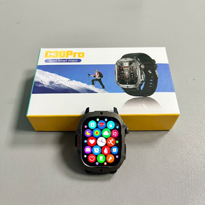 Montre connectée Sower C30 Pro 44-49 mm, écran tactile TFT, Bluetooth, étanche IP67, tracker de fitness sportif unisexe - Product Image 4