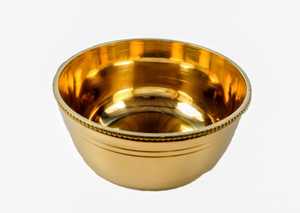 Tazón de latón elegante hecho a mano para comedor en casa, regalo festivo, uso diario, vajilla para servir aperitivos, frutas secas, Material de Metal - Product Image 4