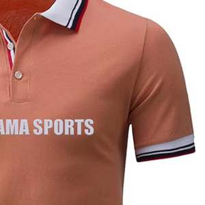 Hombres peso pesado de gran tamaño para Polos 100% algodón Streetwear camiseta personalizada impresa patrón sólido ropa fabricada - Product Image 6