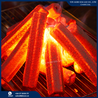 Charbon de bois de haute valeur calorifique, longue durée de combustion, inodore, sans fumée, 4-6 heures, charbon de bois dur pour barbecue, charbon bitumineux du Vietnam, température stable