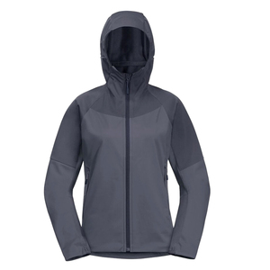 Women's <b>Waterproof</b> Breathable Softshell Jacket with Custom Logo Printing OEM Service Casual Style <b>Zipper</b> Closure High Quality - Product Image 1