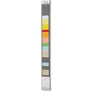 Panneaux d'affichage ULTRADEX en aluminium argenté avec 35 champs de planification et module T-Card - Product Image 1