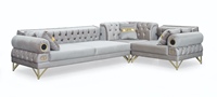 Canapé nuage minimaliste tissu imperméable salon en forme de L coin modulaire sectionnel salon canapés canapé