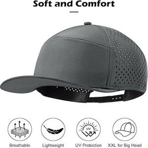 Venta caliente de fábrica bajo MOQ muestra rápida bordado Logo personalizado acrílico gorras promocionales gorras de béisbol sombreros - Product Image 5