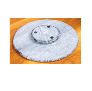 Plateau tournant en marbre Lazy Susan, base en marbre internationale, plateau tournant de cuisine Lazy Susan de 18 pouces, utilisation dans les restaurants - Product Image 3