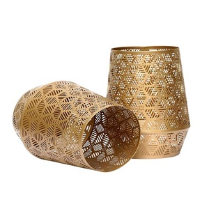 ที่ใส่เทียนทีไลท์เงินทำมือแบบกำหนดเองสำหรับตกแต่งบ้านในวันคริสต์มาส ใช้บนโต๊ะและเคาน์เตอร์ - Product Image 1