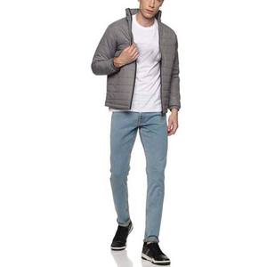 Personalizado invierno otoño nuevo abrigo al aire libre chaqueta de bombardero de los hombres de nailon poliéster personalizado chaqueta de bombardero para hombre estilo de calle cremallera - Product Image 4