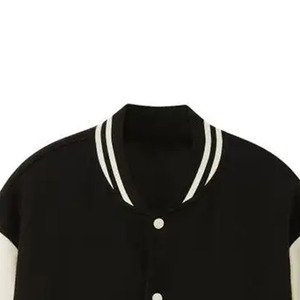 Chaquetas Varsity de Piel de Oveja Antibacterianas de Primera Calidad para Hombre y Mujer, Nuevo Estilo con Cuello Alto, Todas las Tallas y Colores, Lana de Baja Densidad - Product Image 3