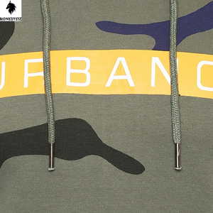 เสื้อฮู้ดผ้าคอตตอนหนาสำหรับผู้ชายผ้าคอตตอนเทอร์รี่มีฮู้ดผ้าปะติดที่กำหนดเองได้ - Product Image 2