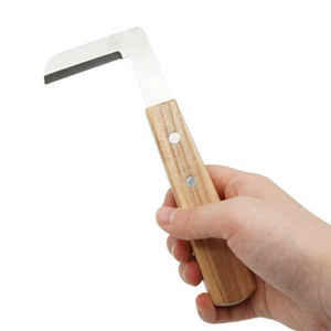 Outil de coupe de sabot vétérinaire personnalisé de haute qualité CE ISO Instruments de maréchal-ferrant chirurgical OEM disponible couteau à sabot de cheval - Product Image 1