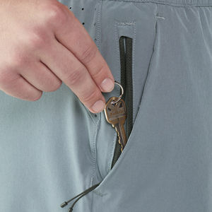 Short de gym taille moyenne à séchage rapide avec logo personnalisé pour hommes Short de course respirant de style décontracté avec poches - Product Image 5