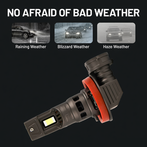 Bombillas LED Vypart H1 30000LM 6500K Temperatura de Color Sin Ventilador Sin Parpadeo Canbus Ready Luces Antiniebla 12V Nuevas - Product Image 4