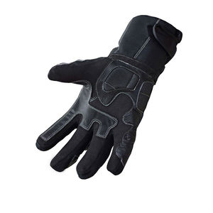 Guantes de Motociclismo de Media Palma Antideslizantes, de Cuero de Alta Calidad, para Motocicleta, para Hombres, Adultos, Duraderos, con Agarre Cómodo - Product Image 6