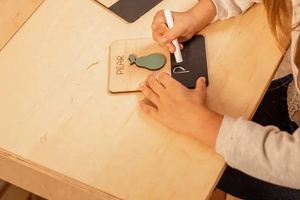 Cartes éducatives pour bébés en bois personnalisées de haute qualité en gros - Thème animal Origine Vietnam - Product Image 2