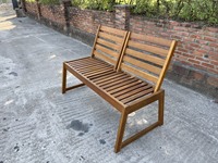 Meubles pliants en bois de teck de patio de conception moderne de luxe portatifs pour le salon en bois cuisine en gros pour le jardin