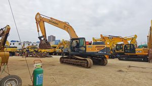 La Corée du Sud a fait l'excavatrice de chenille de R330LC-9S de Hyundai 33ton utilisée excavatrice de terrassement Cummins Engine Hyundai 305 330 350 - Product Image 3