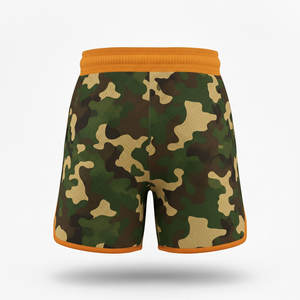 Shorts de sport pour homme en mesh sublimé, tissu respirant et doux pour la gym, la course et l'athlétisme de compétition - Product Image 2