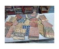 Écharpe indienne en coton imprimé à la main Sarongs de plage réversibles Sarong de plage avec imprimé indien complexe