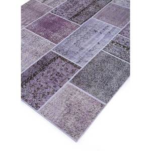 Alfombras de Lana Anudadas a Mano Provenance, Diseño Clásico de Parches Rosa y Morado para Decoración de Sala de Estar, Rectangulares de 9x12 Pulgadas para Pasillo - Product Image 2