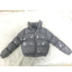 Custom Orange Color Solid Puffer <b>Jacket</b> with Plus Sizes S-5XL Branded Top Quality Lining Show Bubble <b>Jacket</b> - Product Image 4